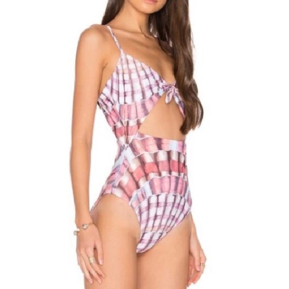 ❌SOLD❌ Mara Hoffman Tie front one piece swimsuit