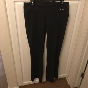 Large Nike yoga pants