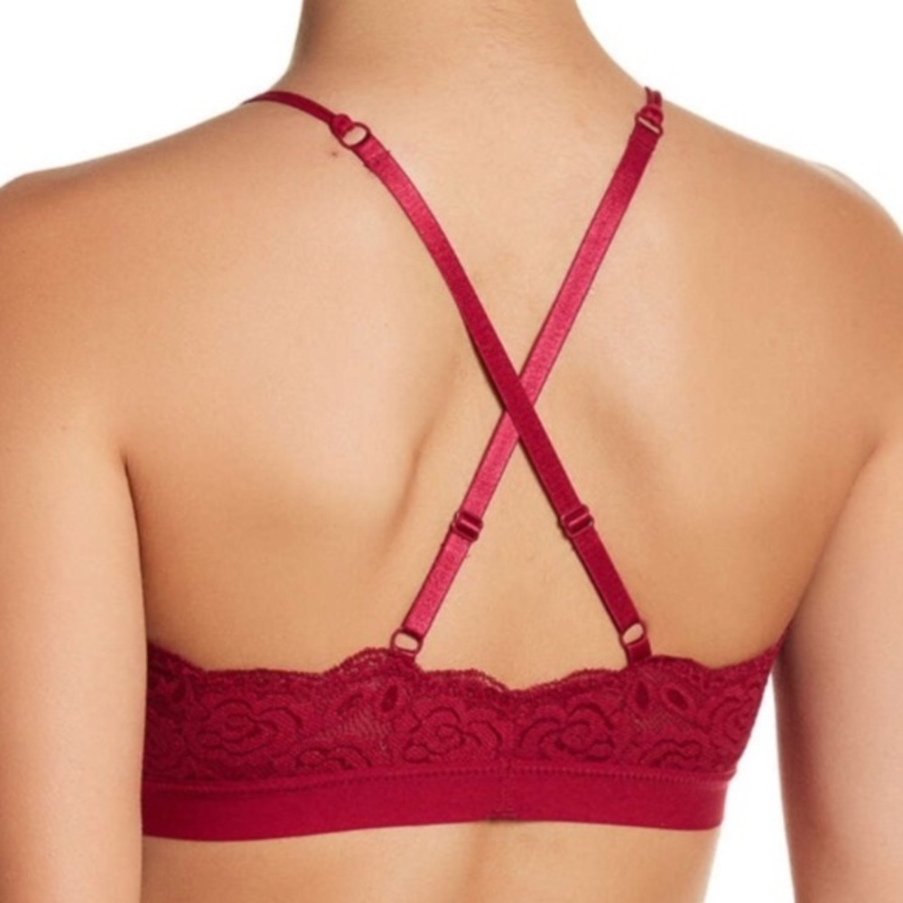 FREE PEOPLE "U" neck lace bralette - Picture 2 of 6