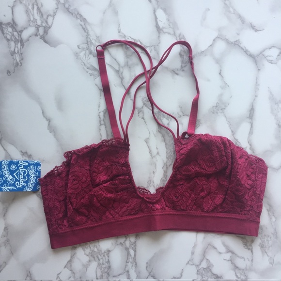 FREE PEOPLE "U" neck lace bralette - Picture 4 of 6