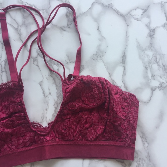 FREE PEOPLE "U" neck lace bralette - Picture 3 of 6