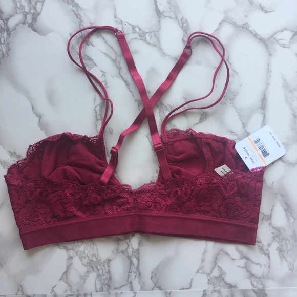 FREE PEOPLE "U" neck lace bralette - Picture 5 of 6