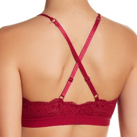 FREE PEOPLE "U" neck lace bralette - Picture 2 of 6