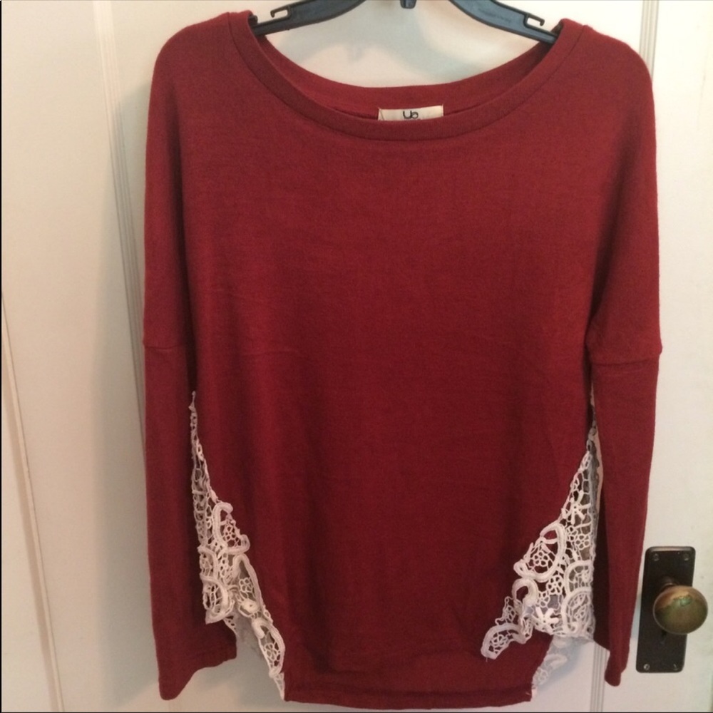 Red sweater