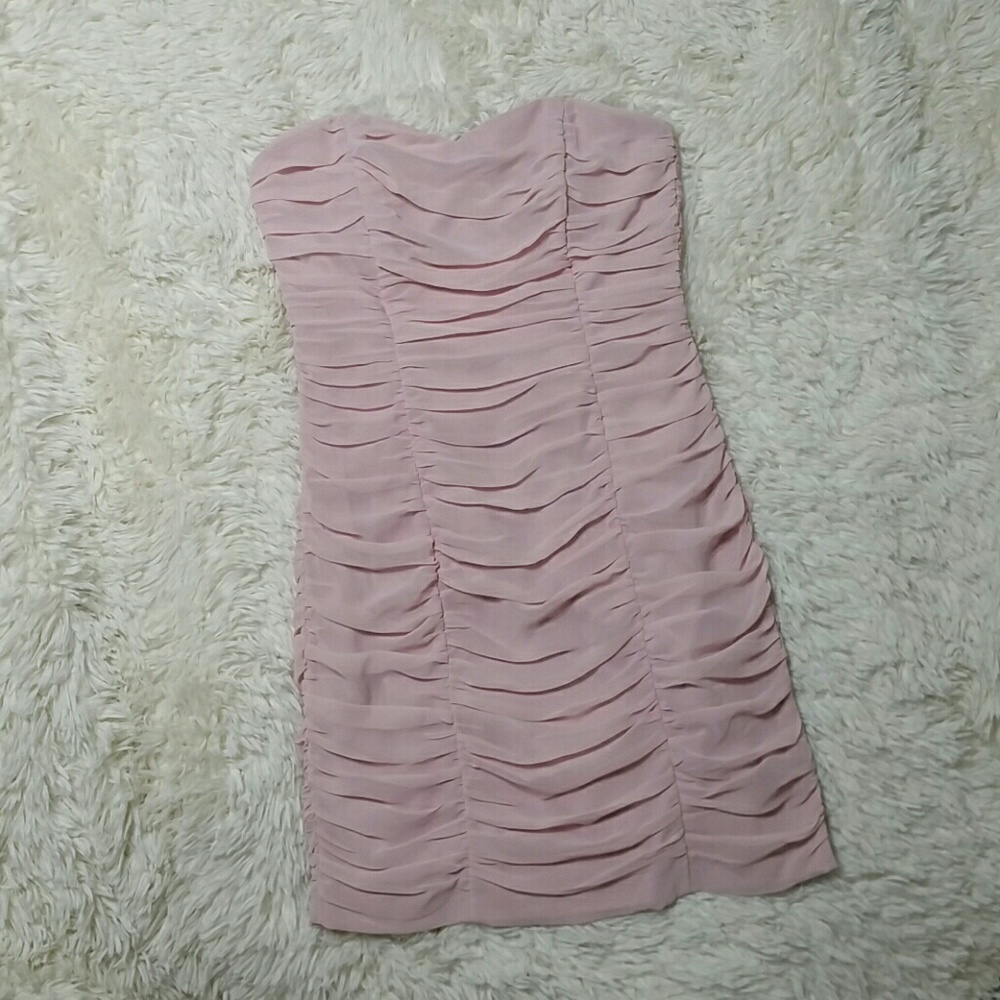 NWT! H&M ruched sleeveless tube top dress