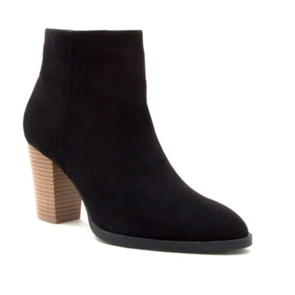 New Arrival- Girl Boss Vegan Suede Ankle Booties - Picture 2 of 4