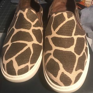 Giraffe Print Sneakers