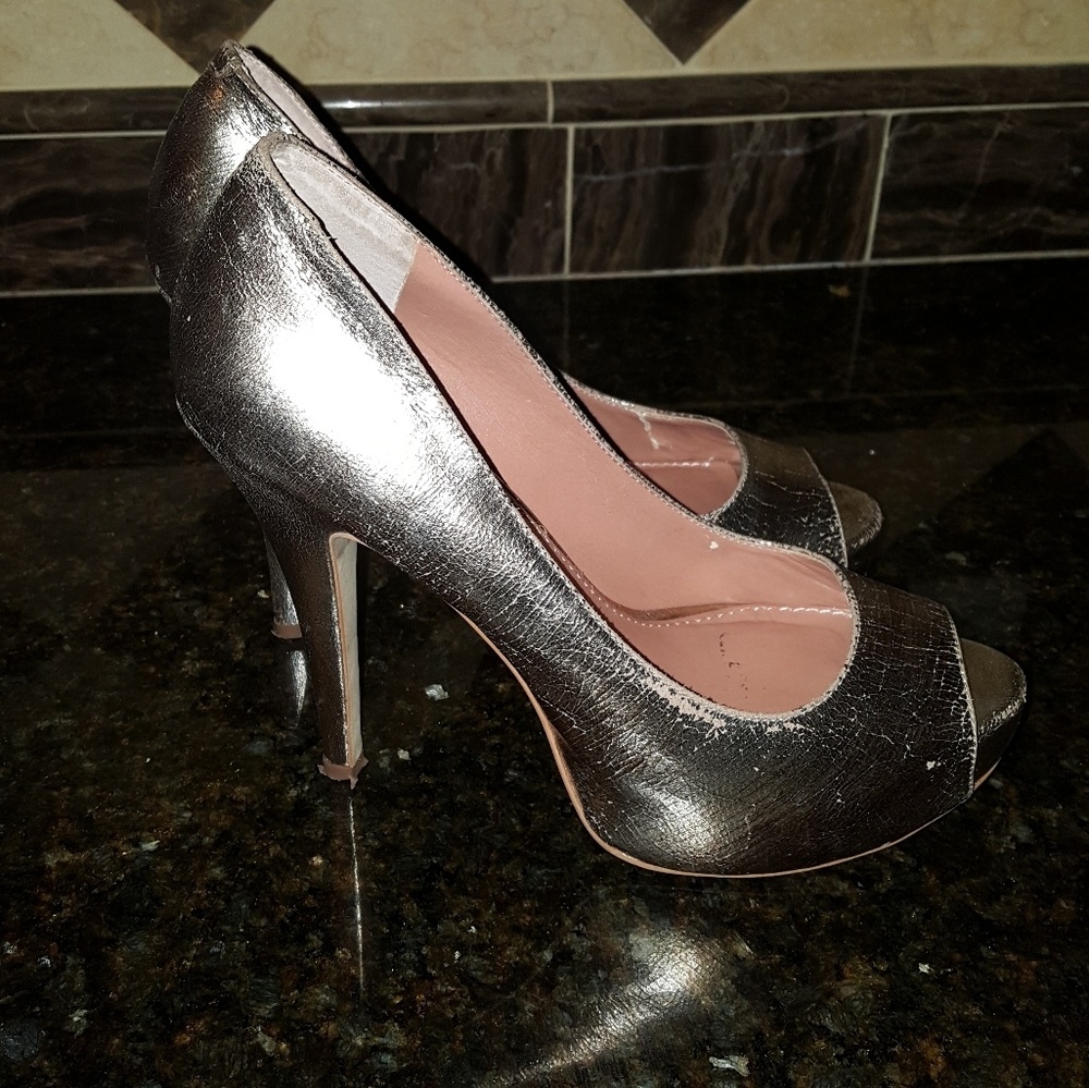 Vince Camuto Lorimina Open Toe Leather Platform He