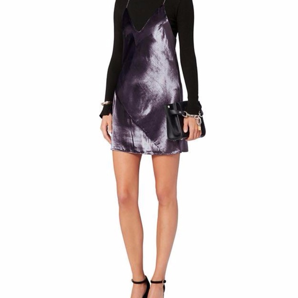 PRICE FIRM Fleur Du Mal Smoke Panne Velvet Dress - Picture 6 of 6