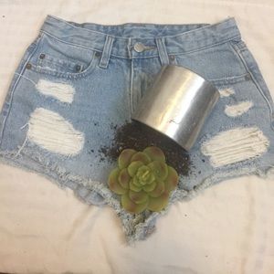BDG Distressed Jean Shorts