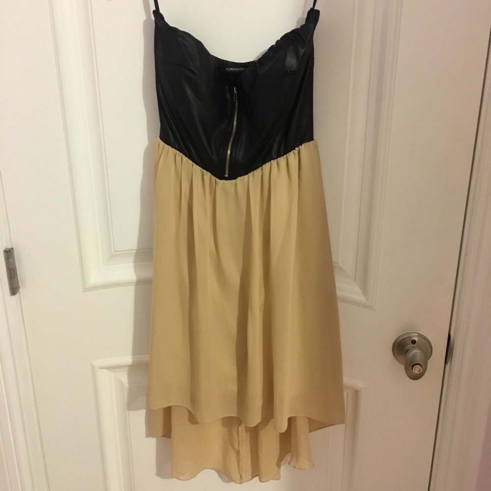 Foreign Exchange High-Low Dress