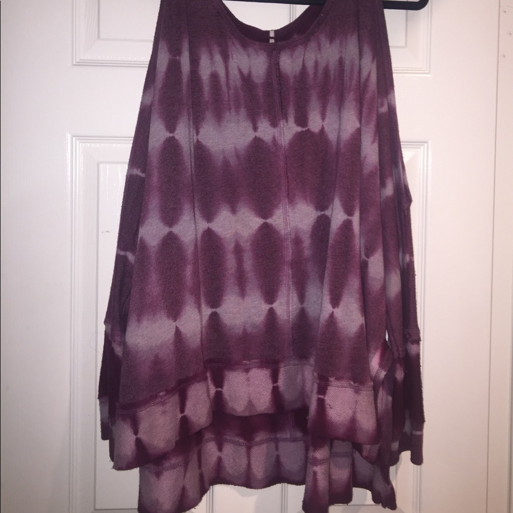Free people tie dye sweater