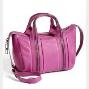 Kelsi Dagger magenta crossbody leather handbag