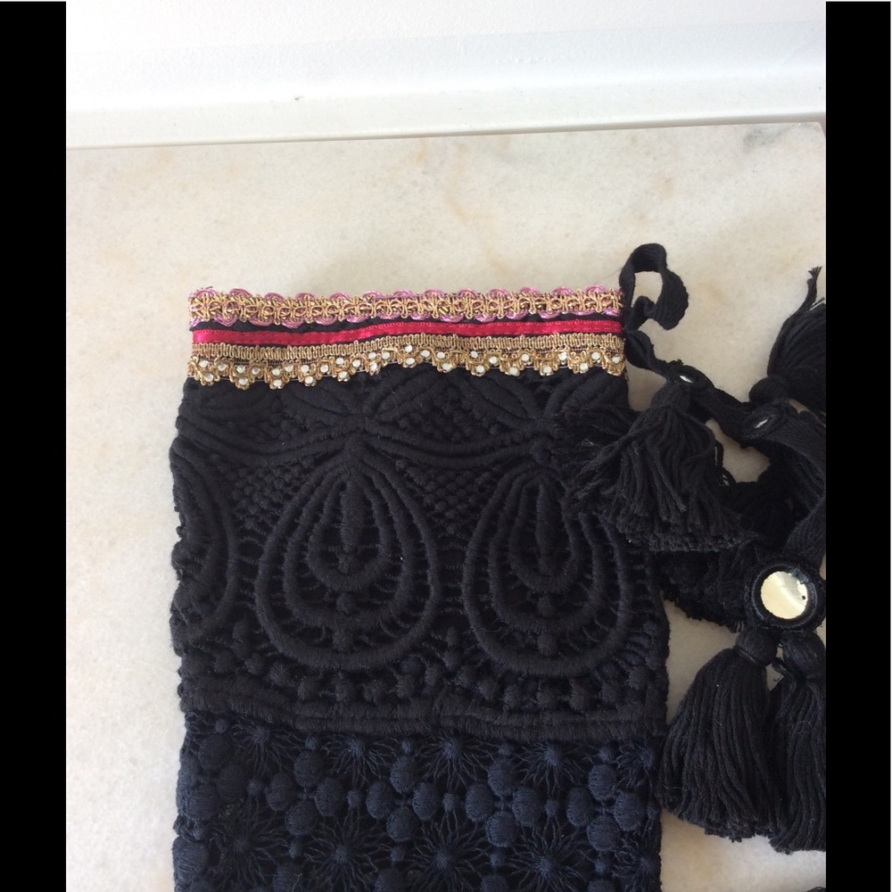Set of 5 Free People vintage lace stocking - Picture 6 of 8