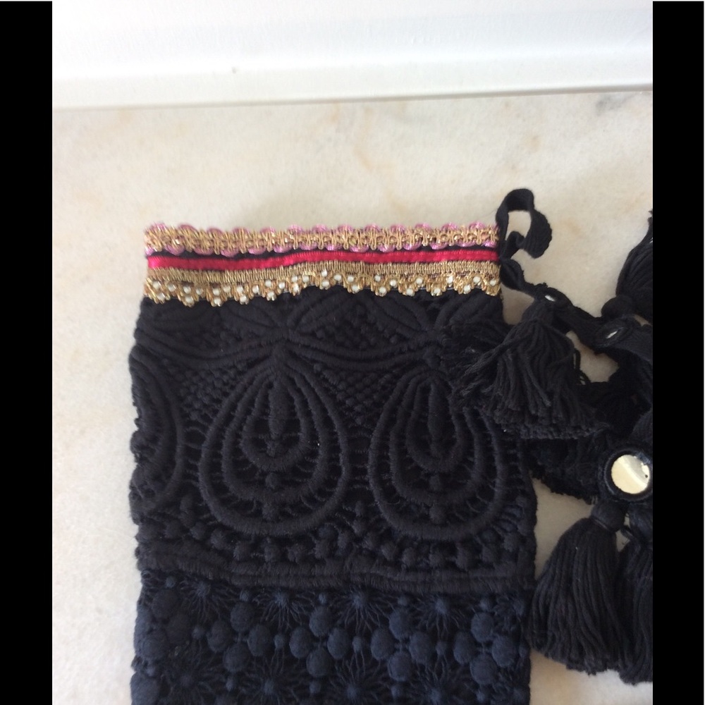 Set of 5 Free People vintage lace stocking - Picture 7 of 8
