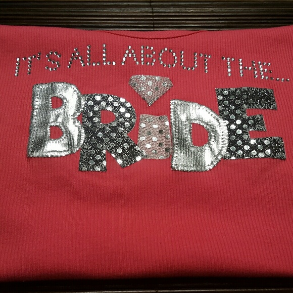 Bride tank top with BLING - Picture 3 of 3