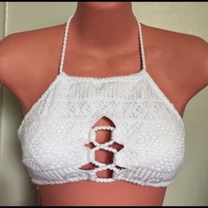 Victoria's Secret crochet bikini swimsuit top
