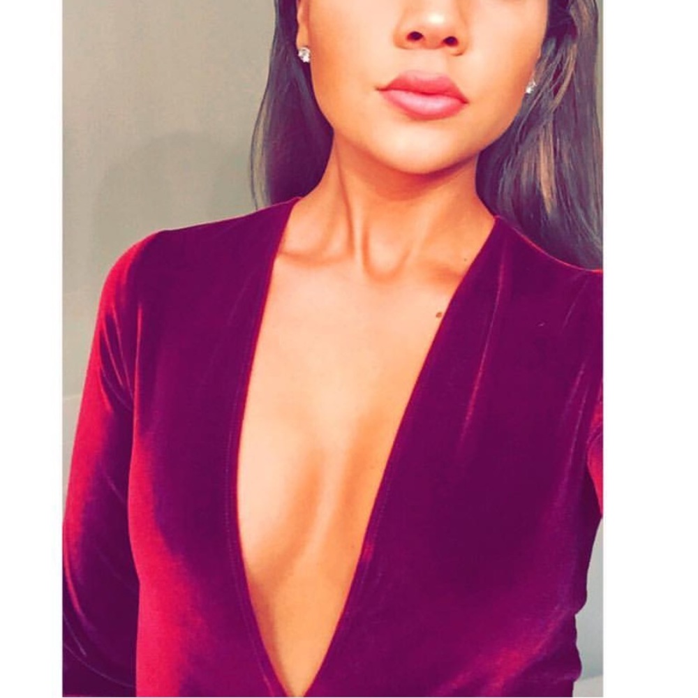 Plunge bodysuit