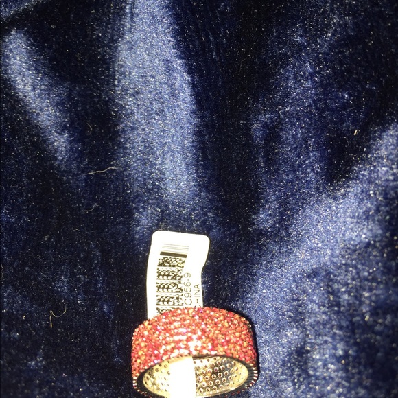 Lab created pink Saphirre ring - Picture 3 of 4