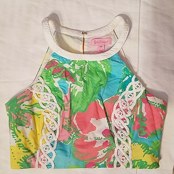 Like New Lilly Pulitzer 2 pcs skirt and top - Picture 2 of 6