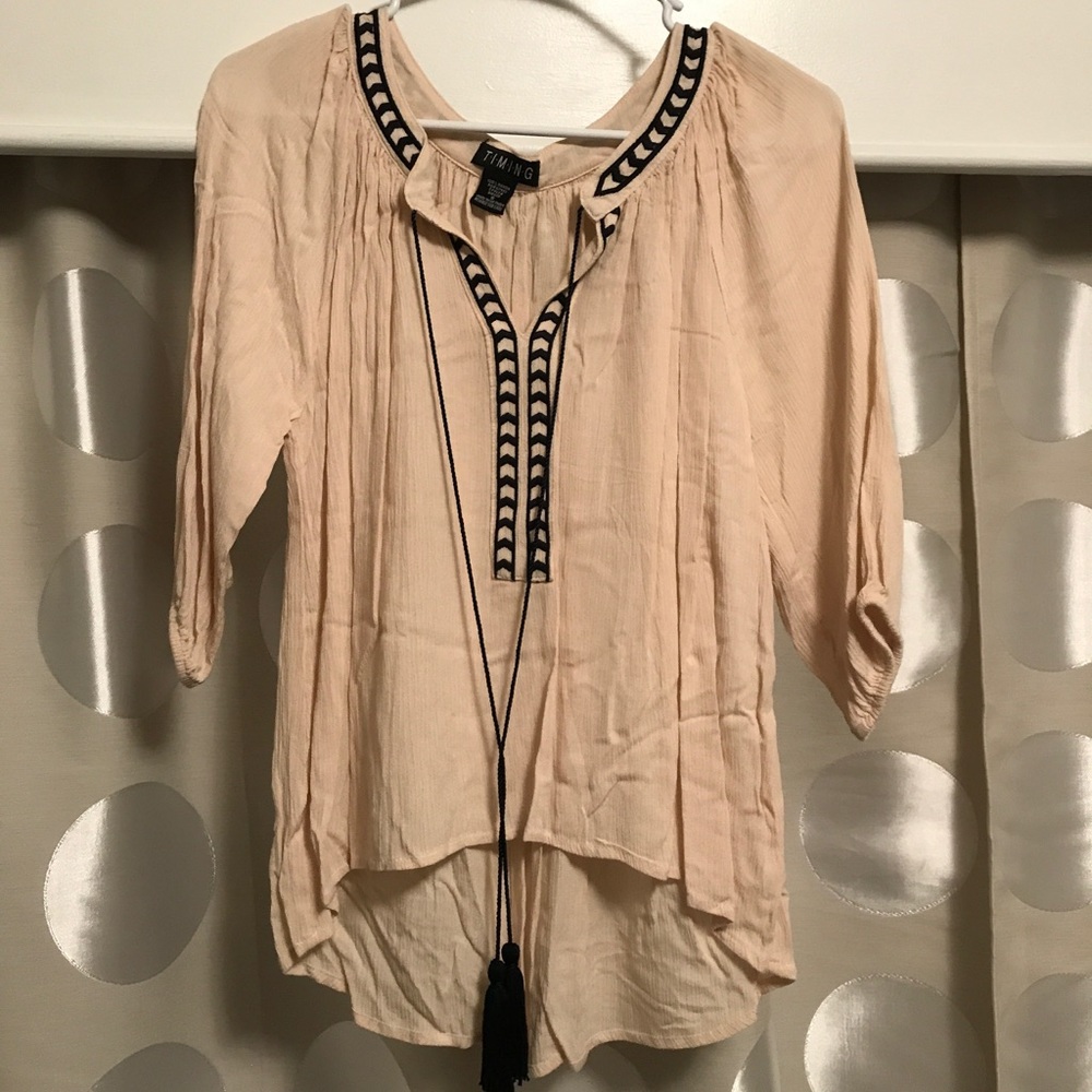3/4 length shirt