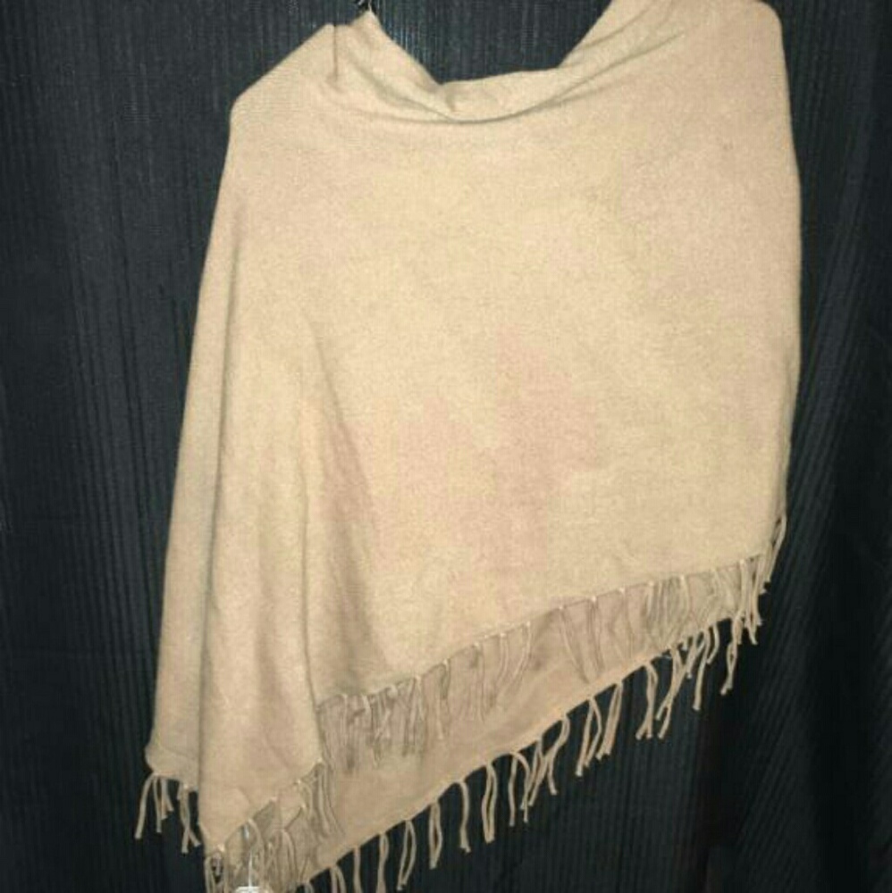 Fringe Poncho by Mudpie