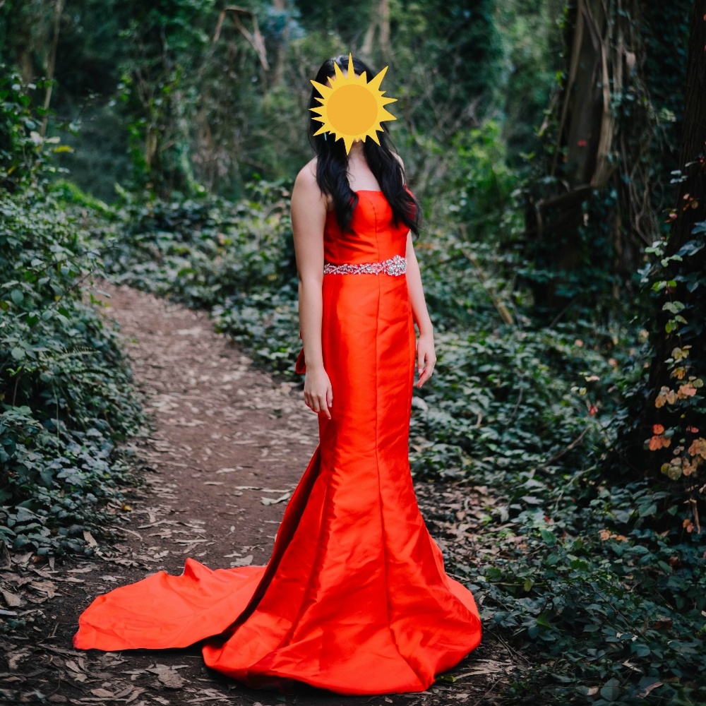 Red Glamour by Terani Couture Gown
