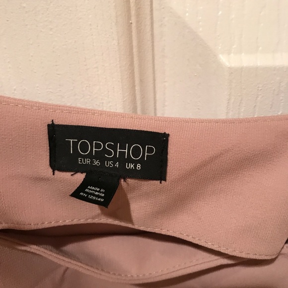 Topshop Bardot Cold-Shoulder Shift Dress - Picture 3 of 4