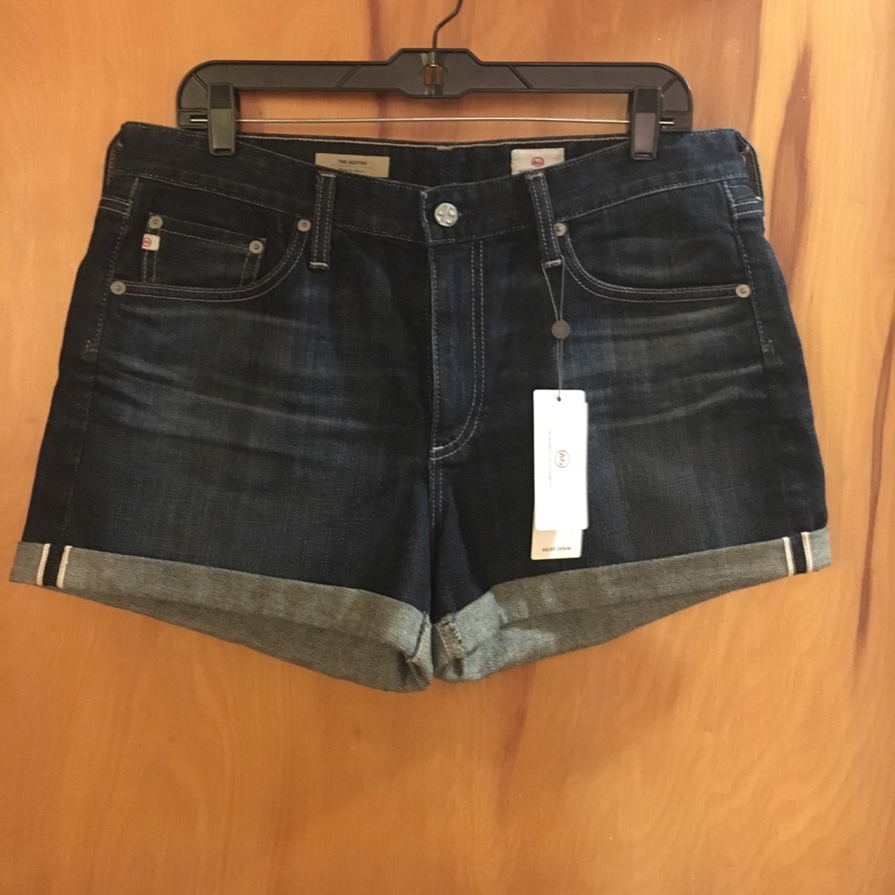 AG Adriano Goldschmied Austen slouchy denim short