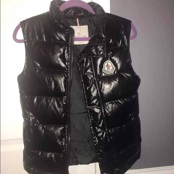 moncler black vest moncler black vest