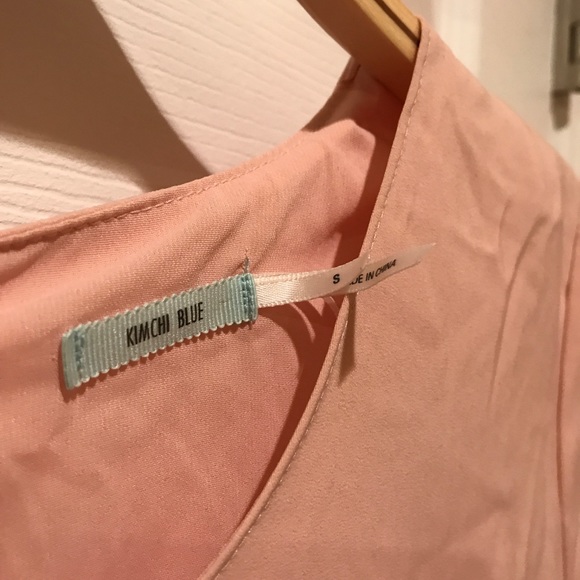 Kimchi Blue T-shirt Shift Dress (blush) - Picture 3 of 4