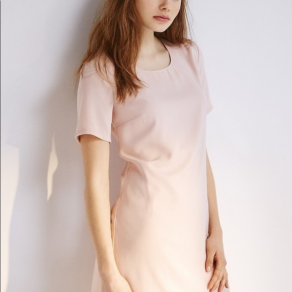 Kimchi Blue T-shirt Shift Dress (blush) - Picture 4 of 4