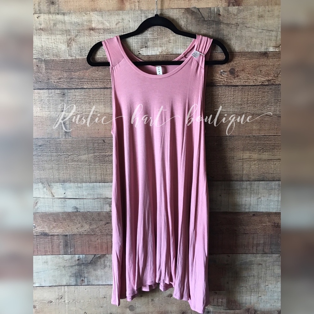Casual Pocket Dress