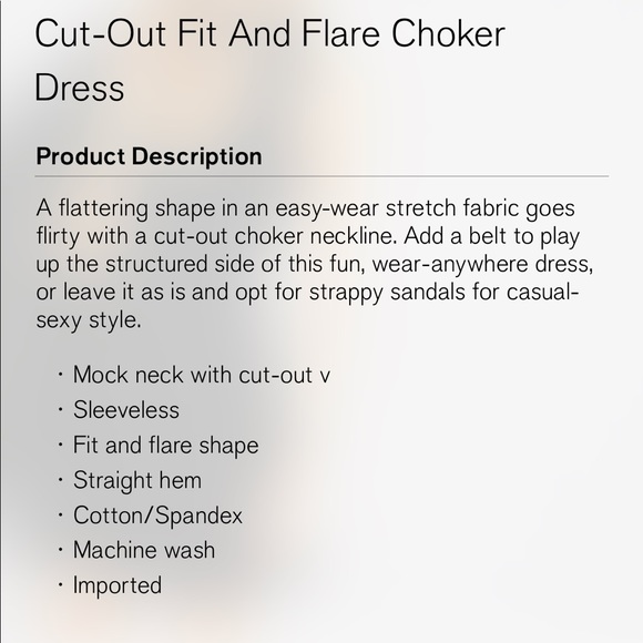 Olive Green Choker Dress from Express ✨✨ - Picture 4 of 8