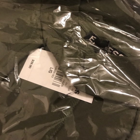 Olive Green Choker Dress from Express ✨✨ - Picture 8 of 8