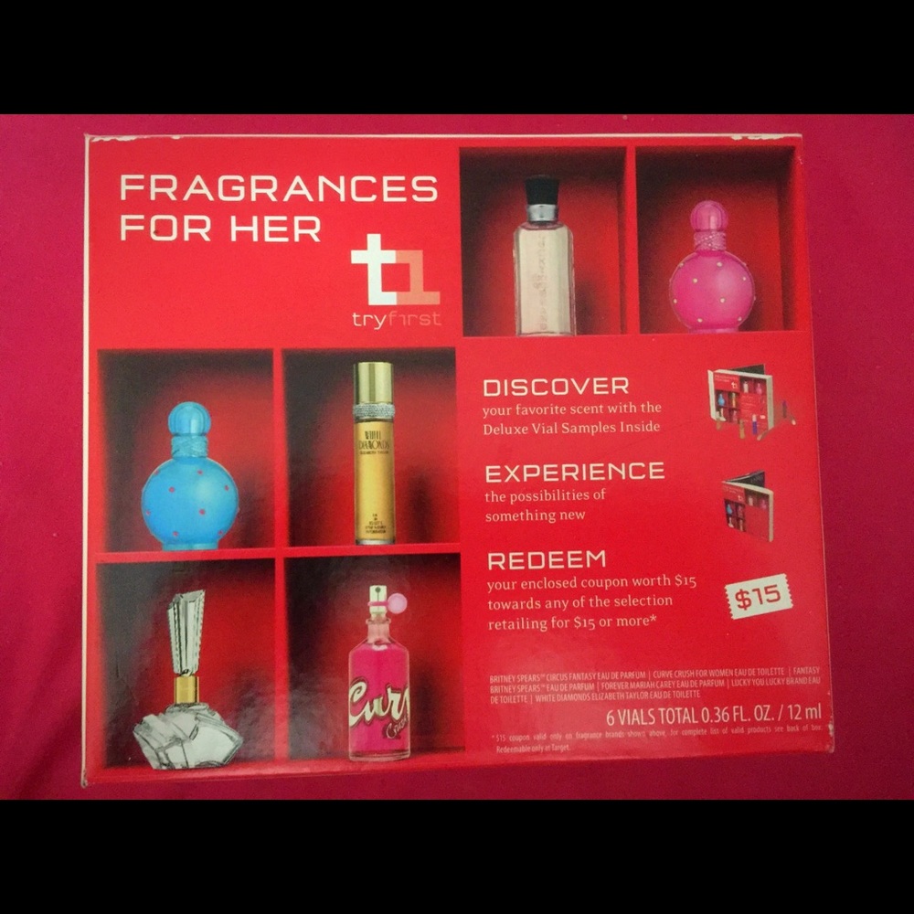 NIB fragrances for her 6 Vials