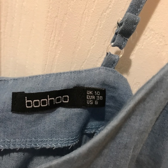 Boohoo Crochet Trim Romper - Picture 3 of 5