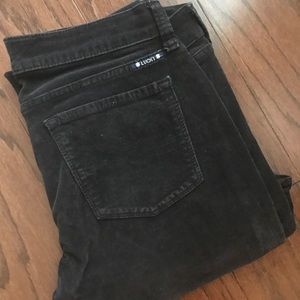 Lucky Brand Zoe Skinny Corduroy Pants