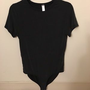 Black American Apparel Bodysuit
