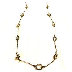 Black necklace with Crystal beads