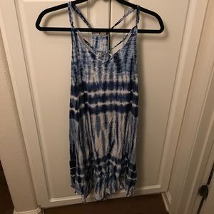 Blue Tie Dye Volcom dress