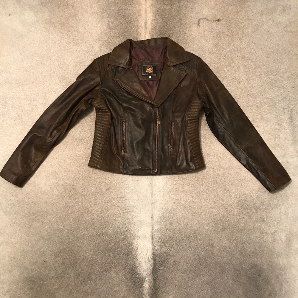 Genuine leather jacket