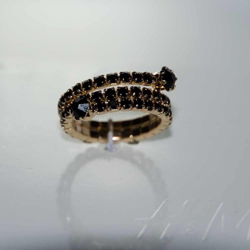 H&M Black & Gold Ring