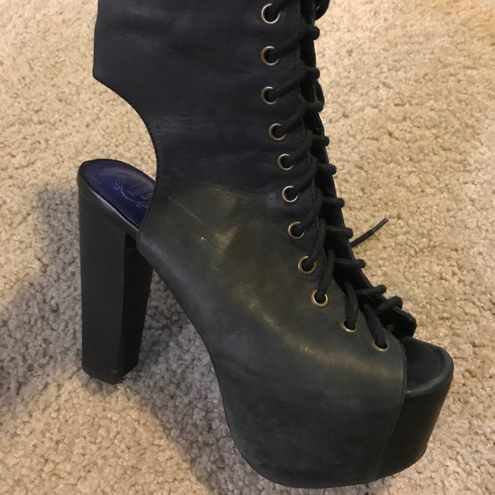 Jeffery Campbell Lace up Boots/Pumps