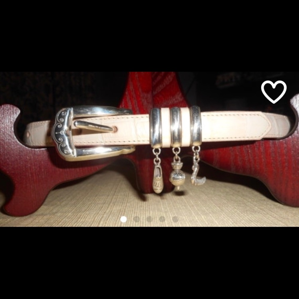 Vintage Brighton belt with golf charms