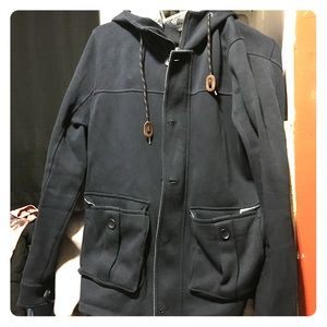 H&M Hoodie Overcoat