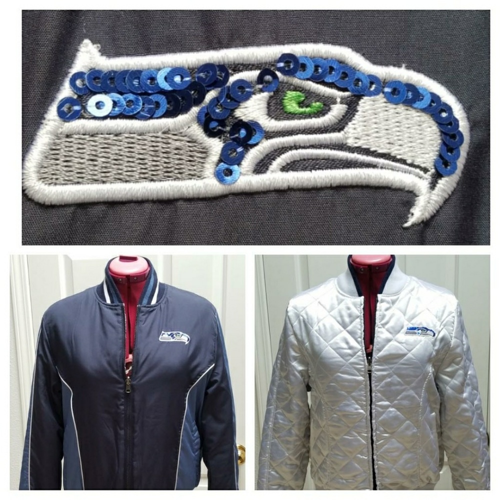 RARE Reversible NFL Seahawks Jacket