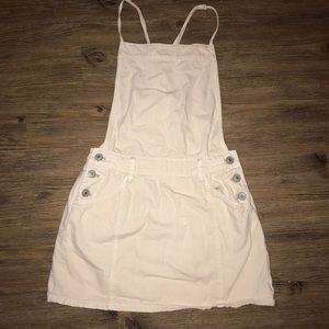 Free People White Denim Dress