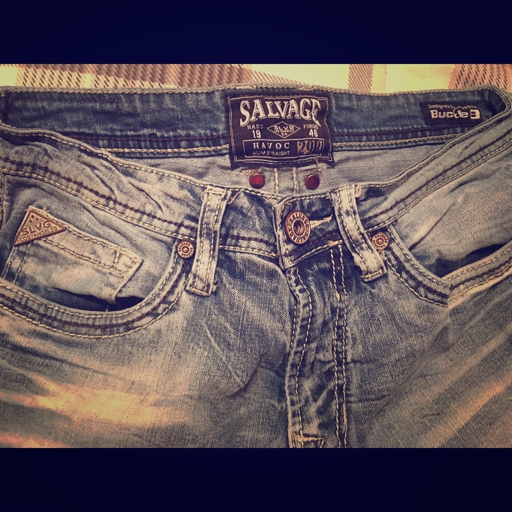 Men's Buckle "Salvage" Jeans