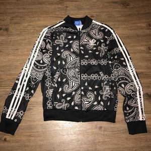 Adidas Paisley Black Jacket